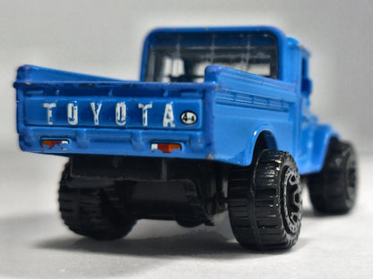 TOYOTA LAND CRUISER, Hot Wheels 2020 Die cast GRY93 Niebieski 1:64 Resoraki – zdjęcie 6