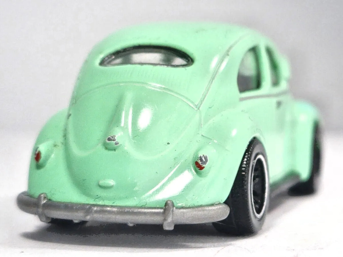VW BEETLE, Majorette, Die cast 241A, Miętowy, 1:64, Resoraki – zdjęcie 6