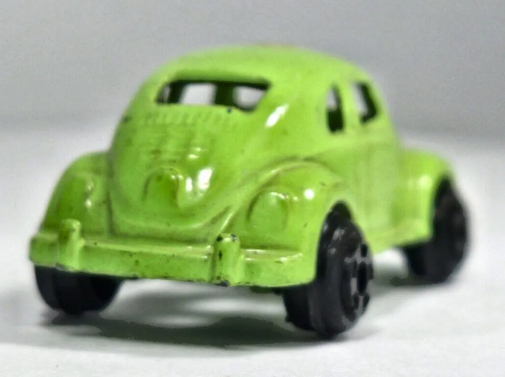 Volkswagen Beetle Tootsie Toy '70 Zielony 1:72 Made in U.S.A. – zdjęcie 6