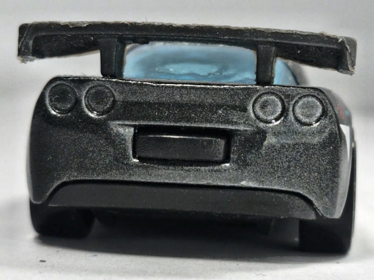 Chevrolet Corvette C6-R Hot Wheels 2007 Mainline 1:64 4 Luzak Czarny – zdjęcie 6