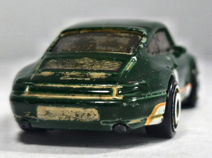1996 PORSCHE CARRERA, Hot Wheels 2018, 1186 MJ, Zielony, 1:64, Resoraki – zdjęcie 6