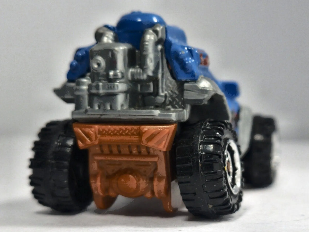 SAND SHREDDER, Spark Arrestor, Matchbox 2014, Die cast MB963 Niebieski 1:64 – zdjęcie 6