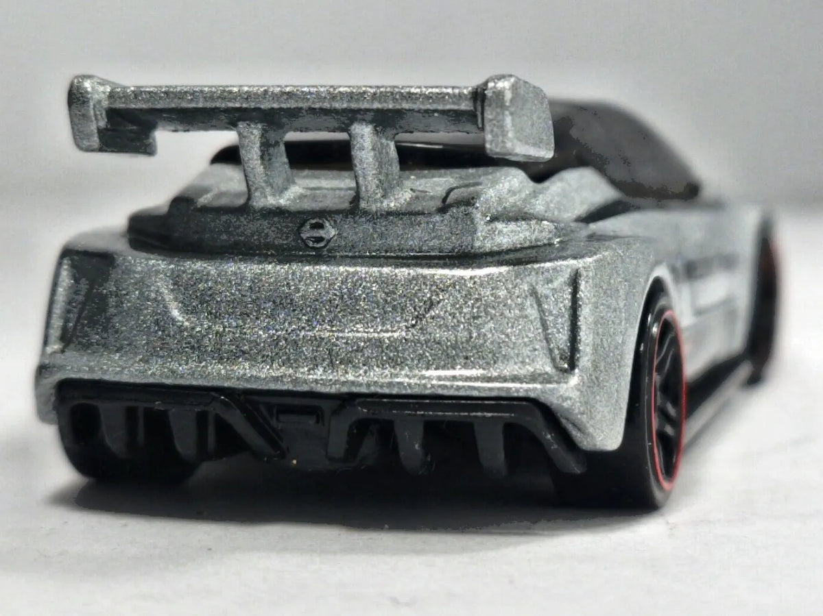 Nissan Leaf Nismo RC_02 Hot Wheels 2020 HW Green Speed 1:64 Luzak Srebrny – zdjęcie 6