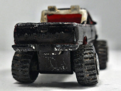 Chevrolet K-1500 Matchbox 1993 1:64 Pickup Luzak Czarny – zdjęcie 6