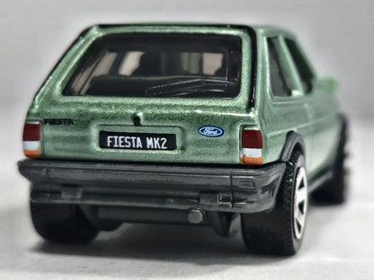 1983 FORD FIESTA MK2, Matchbox 2023, Die cast MB1446, Miętowy 1:55 Resoraki – zdjęcie 6