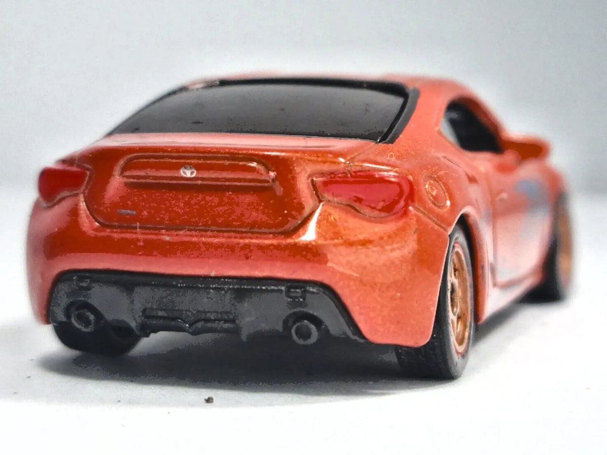 TOYOTA 86 CUSTOM ART, Welly, Die cast No. 52287, Miedziany, 1:60, Resoraki – zdjęcie 6