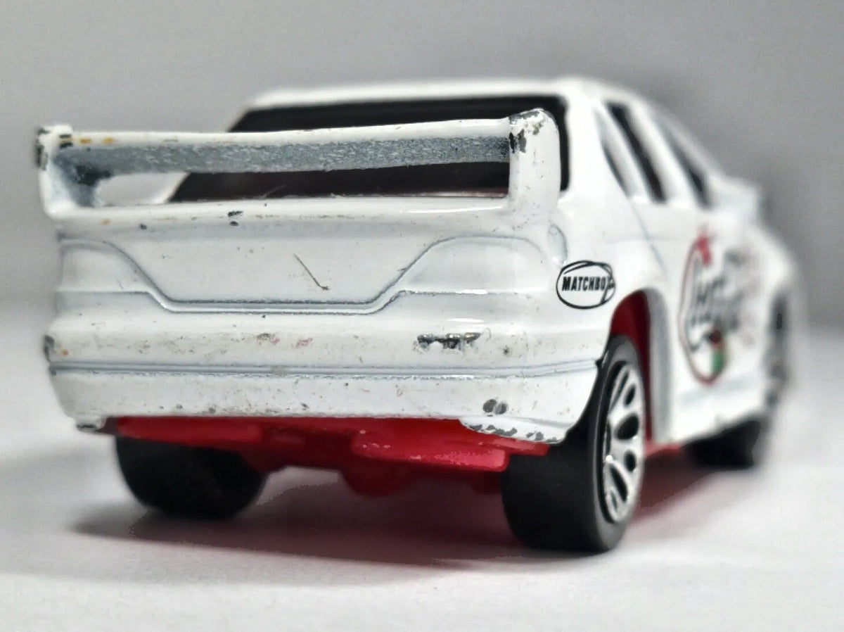 Ford Falcon Matchbox 1986 1:64 Coca-Cola Luzak Biały – zdjęcie 6