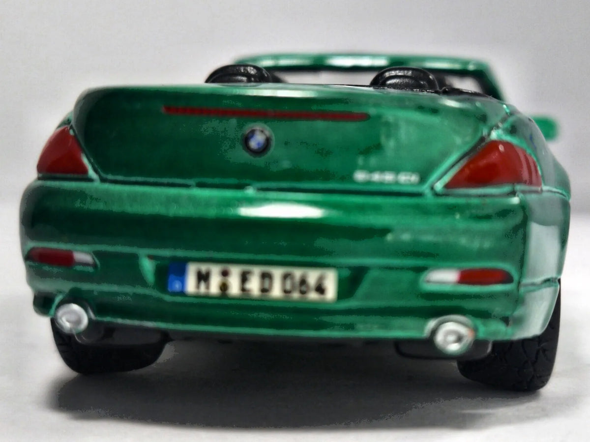 BMW 645 Ci Bburago 1:43 Luzak Zielony – zdjęcie 6