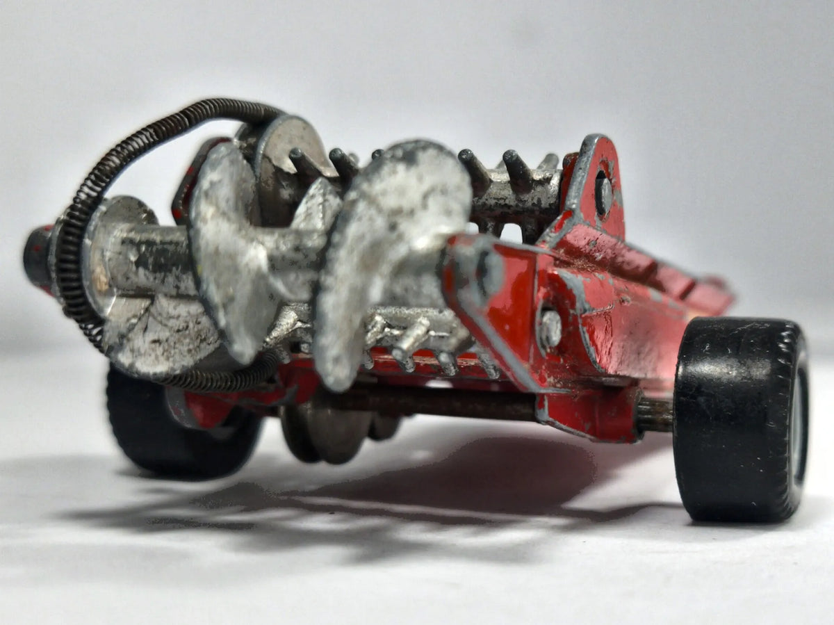Massey-Harris Manure Dinky Toys 1:43 Przyczepa Rolnicza Luzak Czerwony – zdjęcie 6