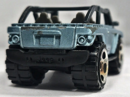 JEEP WILLYS CONCEPT, Matchbox 2002, Die cast, Błękitny, 1:59, Resoraki – zdjęcie 6