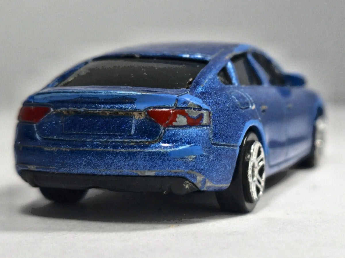 AUDI A5 SPORTBACK, Uni Fortune, Die cast 30128, Niebieski, 1:64, Resoraki – zdjęcie 6