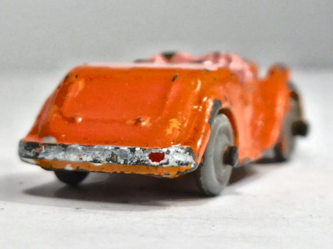 SINGER ROADSTER Dinky Toys 1954 Pomarańczowy 1:72 Made in United Kingdom – zdjęcie 6
