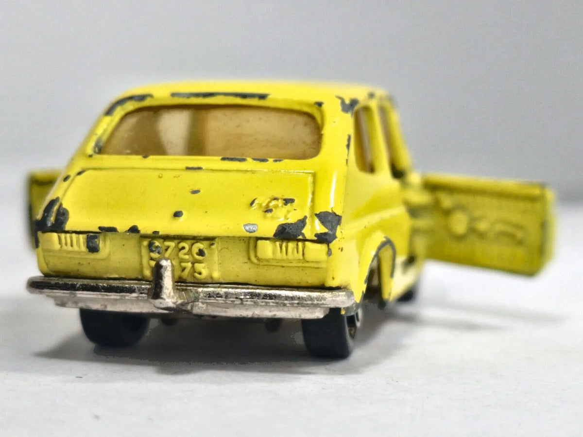 FIAT 127 Majorette Żółty 1:48 Made in France – zdjęcie 6