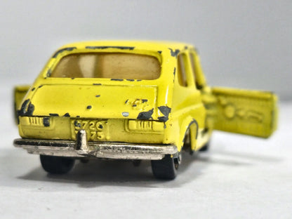 FIAT 127 Majorette Żółty 1:48 Made in France – zdjęcie 6