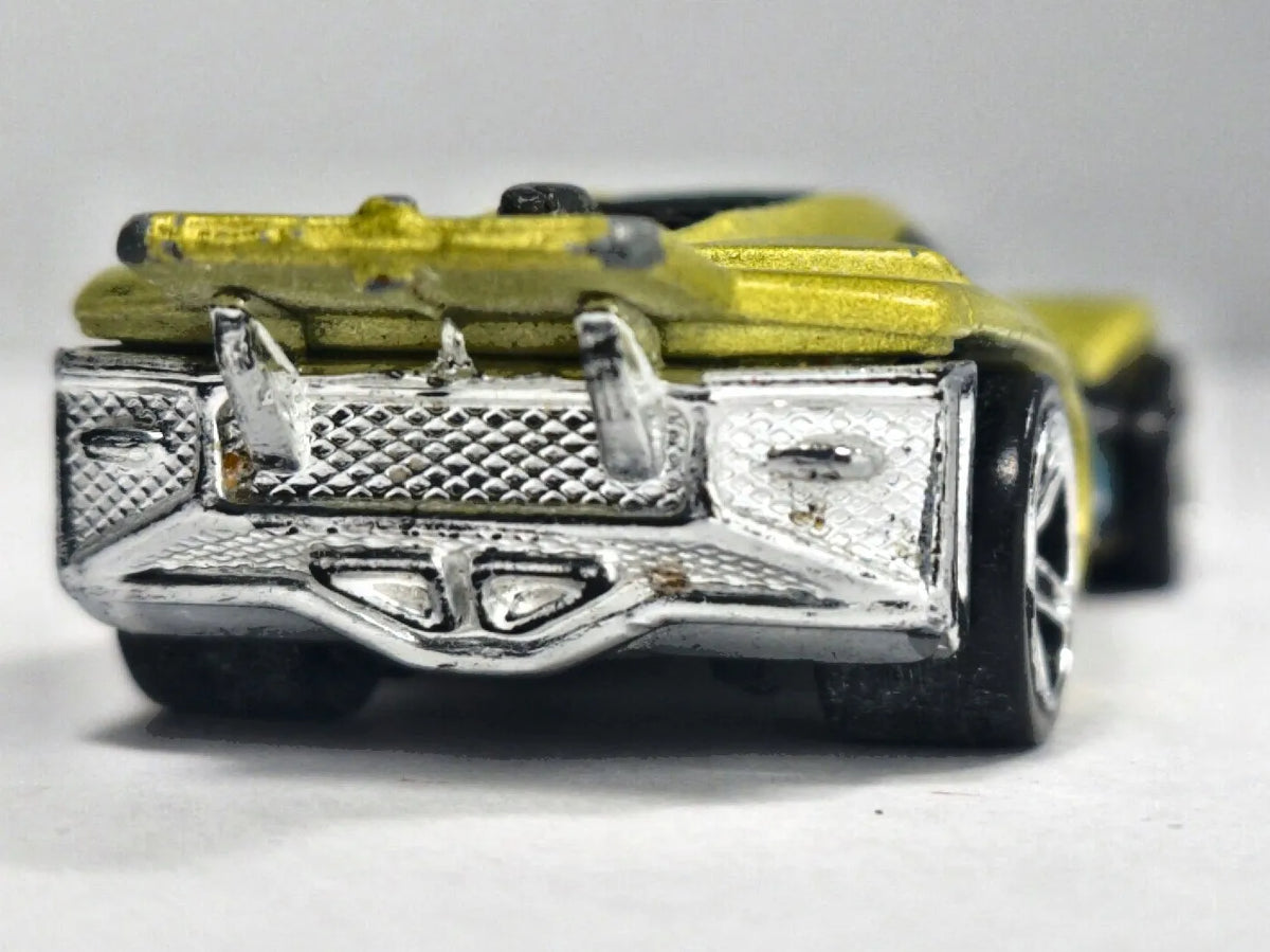 Side Draft Hot Wheels 2001 Złotozielony 1:64 – zdjęcie 6