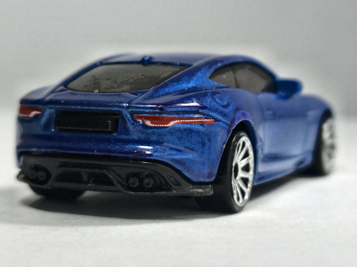 JAGUAR F-TYPE, Hot Wheels 2020, Die cast GRY29, Niebieski, 1:64, Resoraki – zdjęcie 6