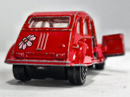 CITROEN 2CV6 Corgi '80 Czerwony 1:47 Made in Gt Britain – zdjęcie 6