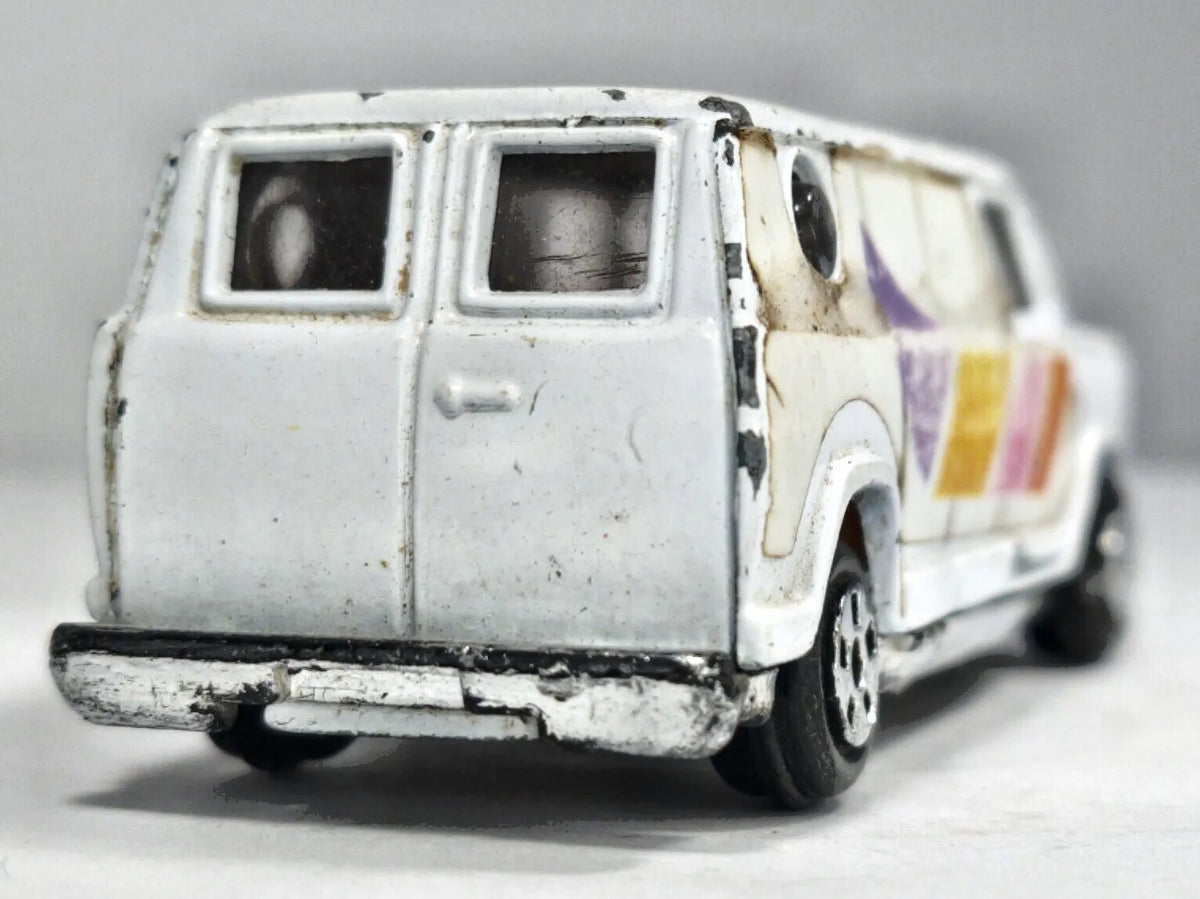 Super U.S. Van Zylmex '70 Biały 1:64 Vintage Model – zdjęcie 6