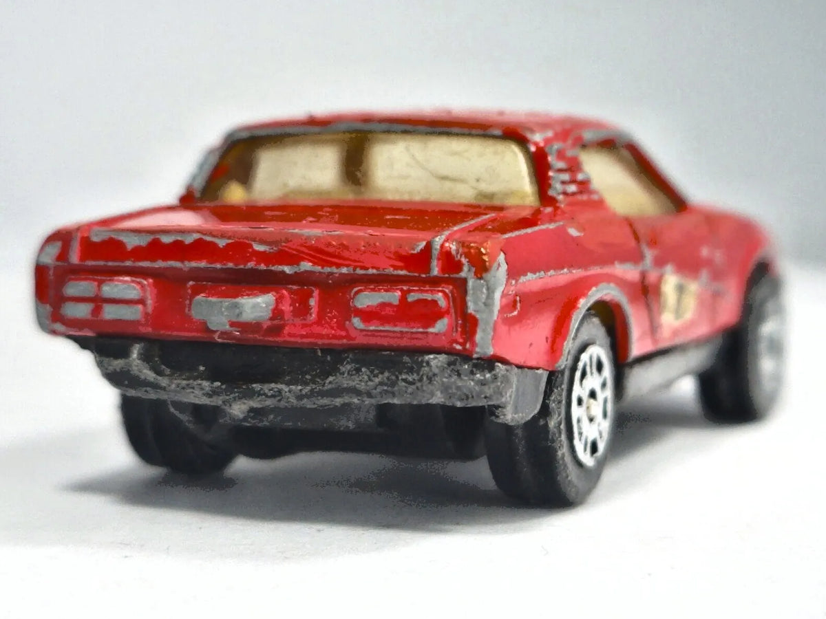 TRIUMPH TR7, Corgi Juniors, Made in Gt Britain, Die cast, Czerwony, 1:64 – zdjęcie 6