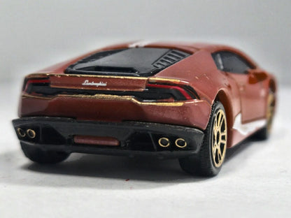 LAMBORGHINI HURACÁN LP 610-4, Majorette,cREF:219F, Metaliczny, Brąz 1:64, – zdjęcie 6