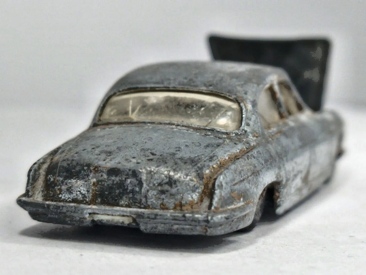 JAGUAR MK10 Matchbox '60 Srebrna Patyna 1:72 Made in England – zdjęcie 6