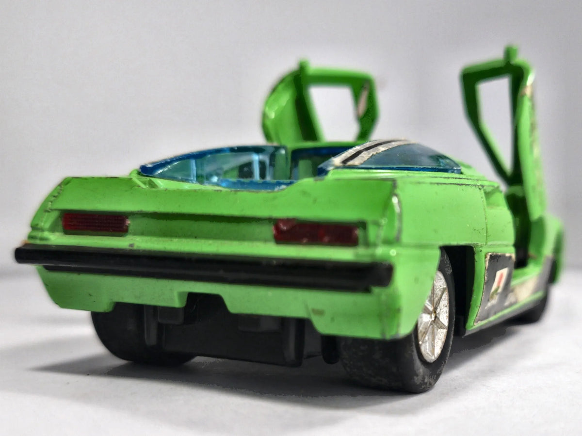 1978 Dome-Zero (SS-902) Pull Back Action 1979 Zielony 1:36 Made in Japan – zdjęcie 6