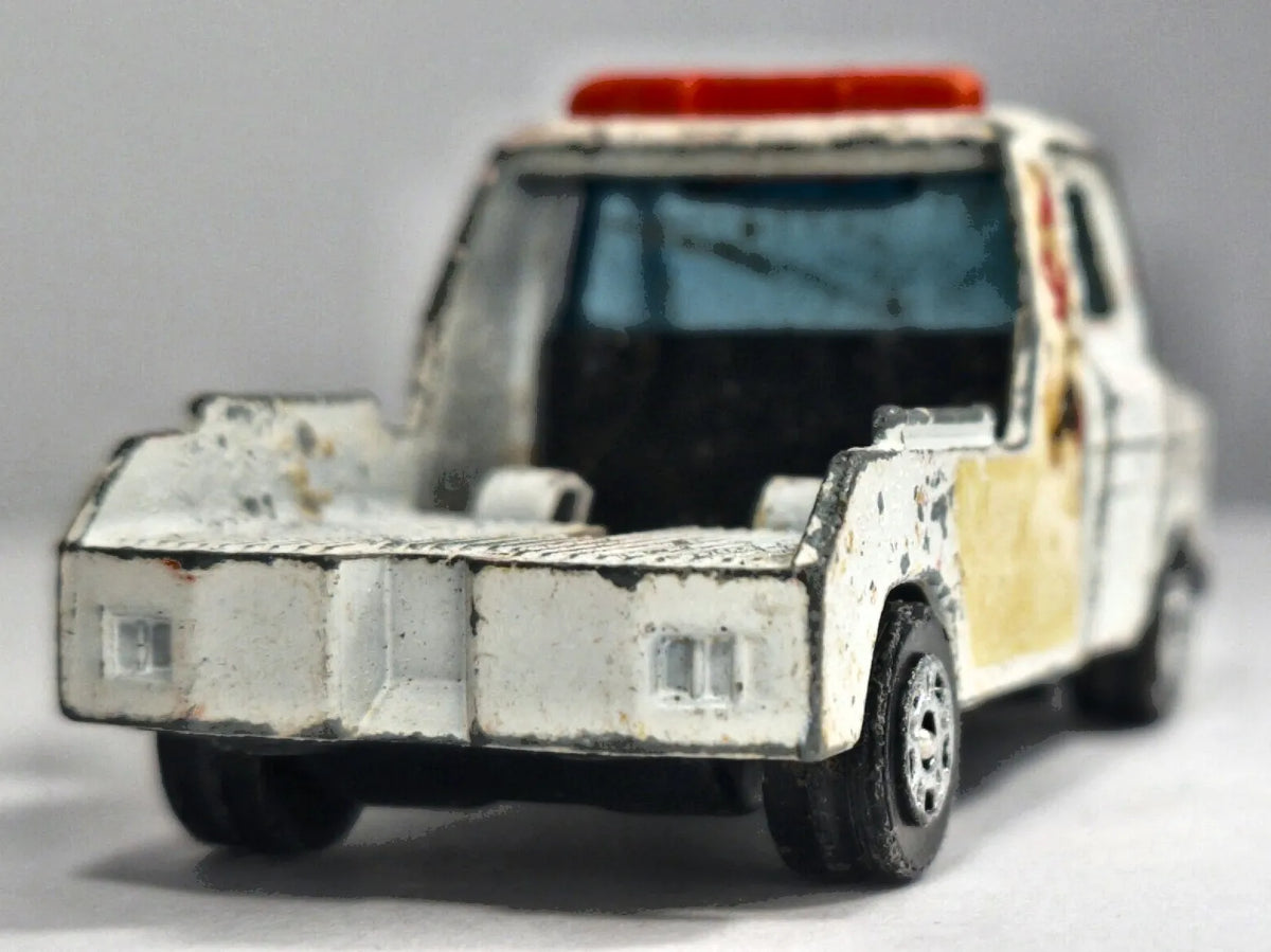 FORD TRANSIT WRECKER, Corgi, Made in Gt Britain, Die cast, Biały, 1:64 – zdjęcie 6
