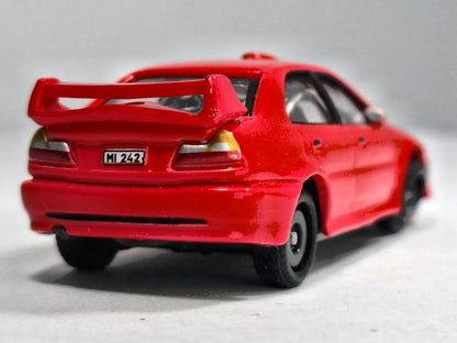 MITSUBISHI LANCER EVOLUTION VI Hongwell '80 Czerwony 1:69 – zdjęcie 6