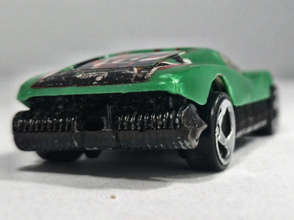SILVER BULLET, Hot Wheels 1974, Vintage Die cast, Zielony, 1:64, Resoraki – zdjęcie 6