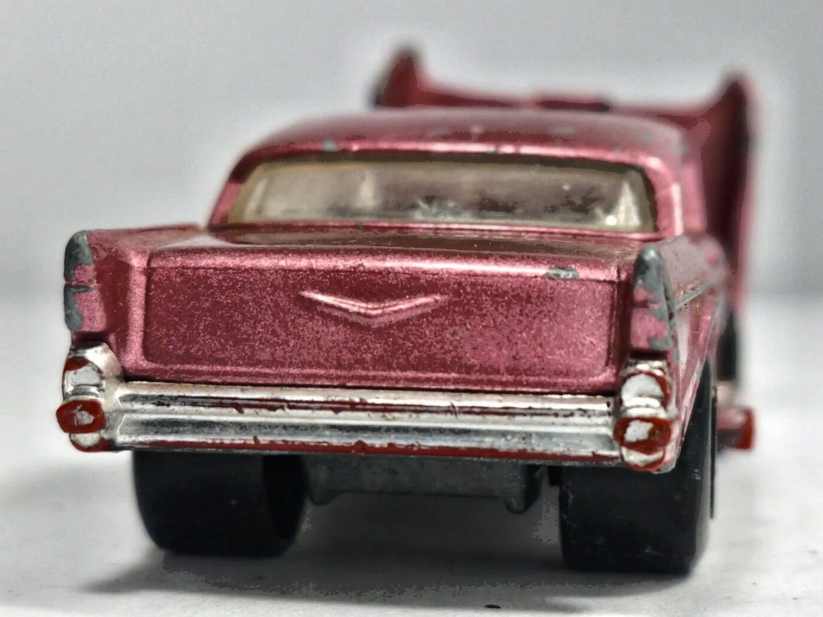 '57 Chevy Superfast Matchbox 1979 Różowy 1:64 Made in England – zdjęcie 6