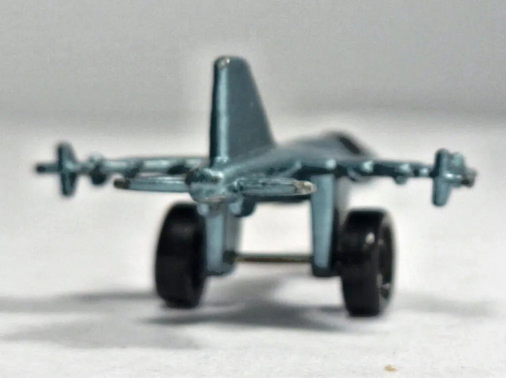 MYŚLIWIEC DASSAULT MIRAGE III, Unbranded, Die cast Niebieski 1:385 Resoraki – zdjęcie 6