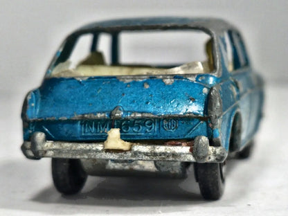 MG 1100 Matchbox 1970 Superfast 1:48 Made in England Luzak Niebieski – zdjęcie 6