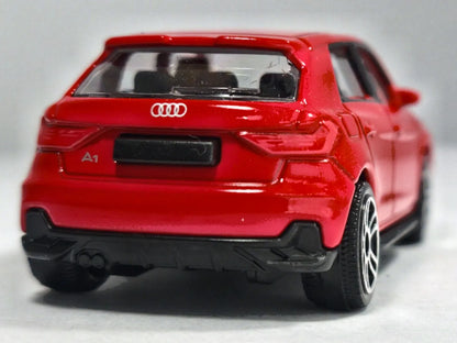 AUDI A1 SPORTBACK, Majorette, Die cast REF:2371, Czerwony, 1:56, Resoraki – zdjęcie 6