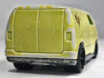 CUSTOM '77 DODGE VAN, Hot Wheels 2007, Die cast, Żółty Color Shifters, 1:64 – zdjęcie 6