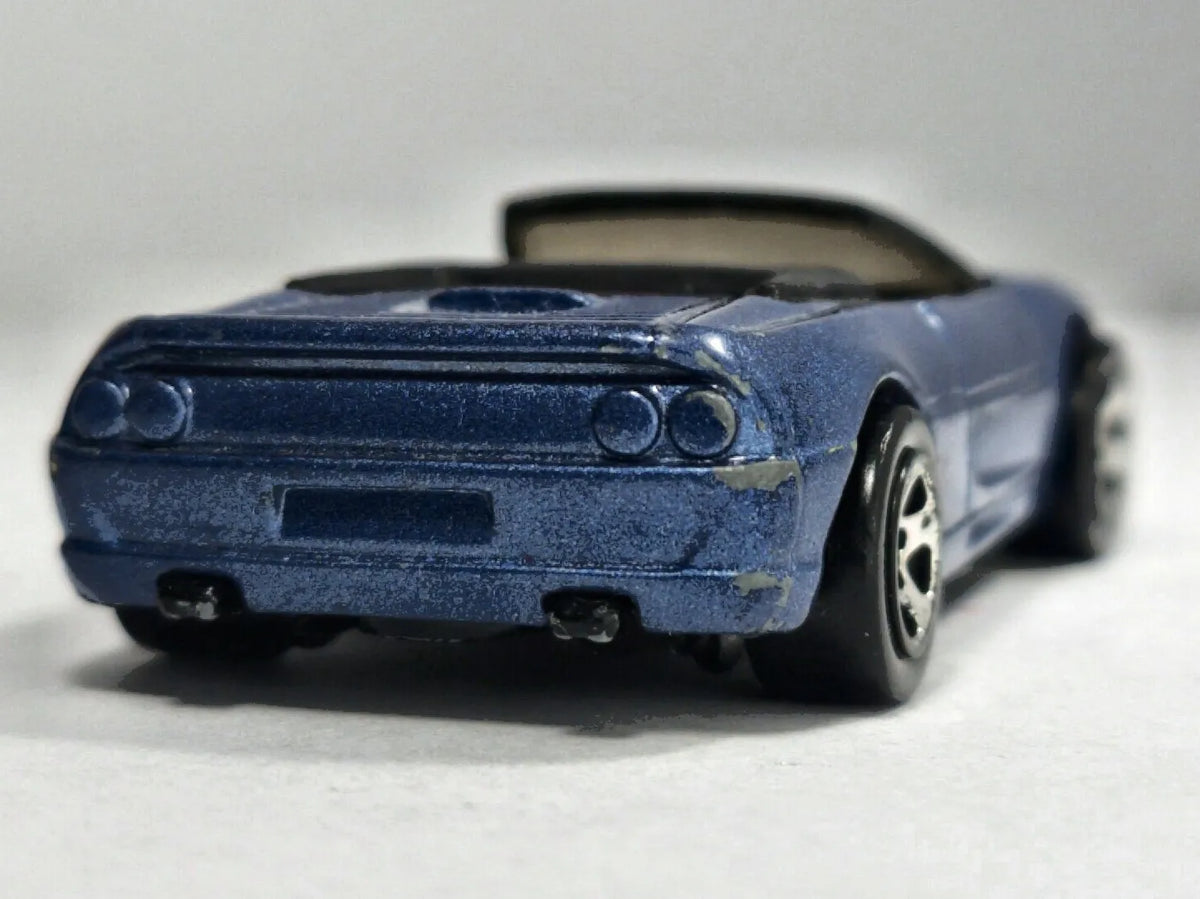 FERRARI F355 SPIDER Kabriolet Hot Wheels 1999 Granatowy 1:64 2xMetal – zdjęcie 6