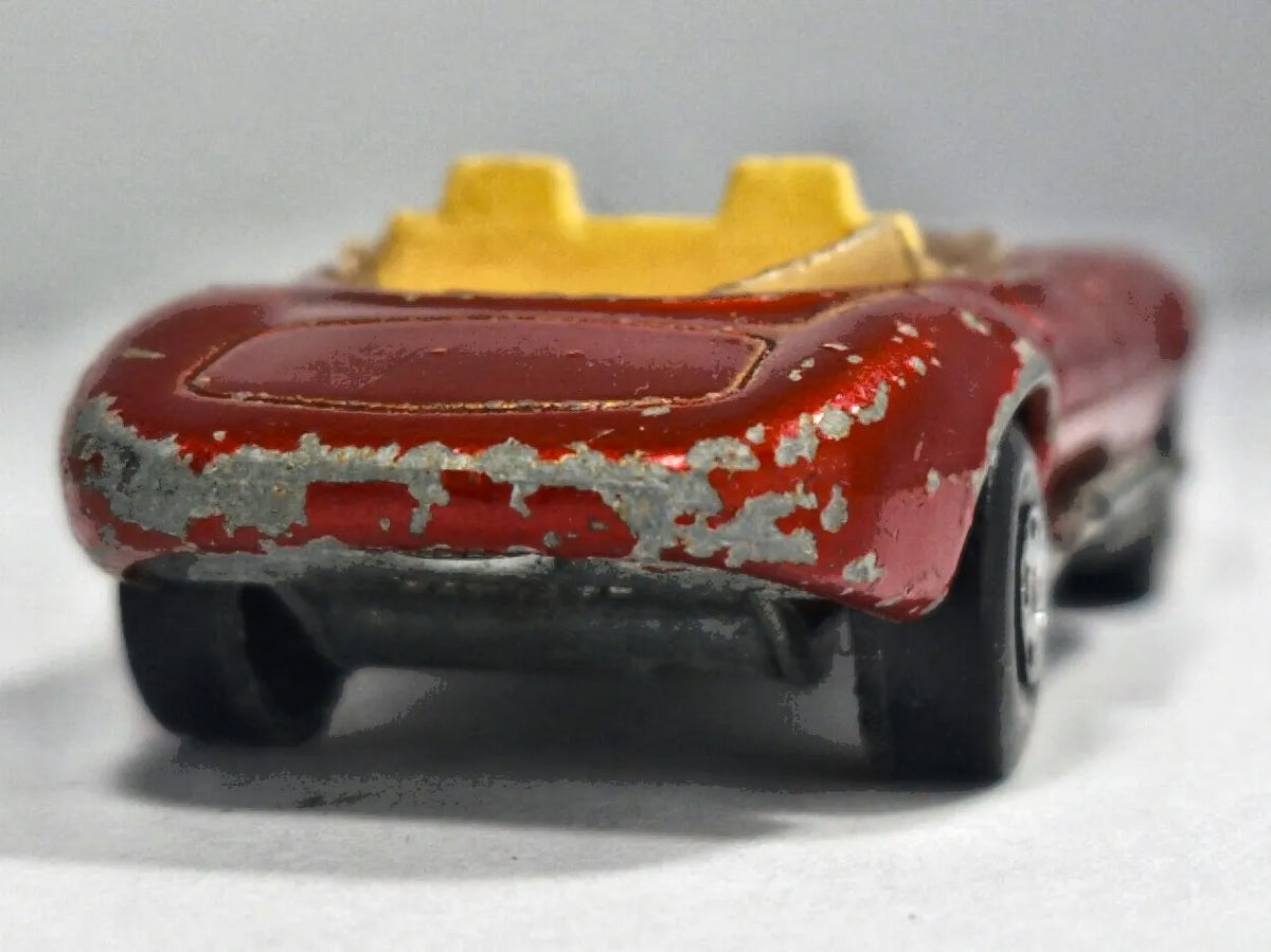 HOT ROD DRAGUAR, Matchbox 1970, Made in England, Die cast 36, Czerwony – zdjęcie 6