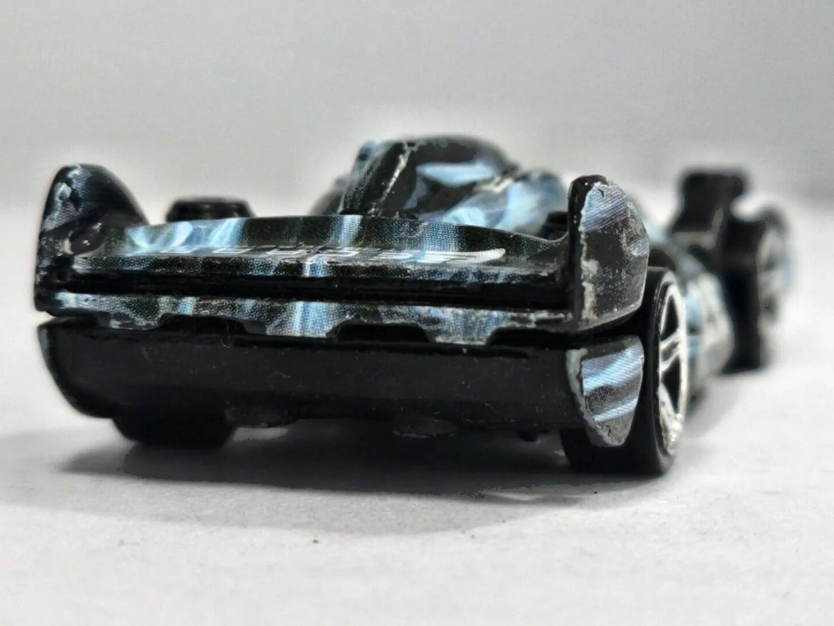 X RACE CAR GRAY GHOST Hot Wheels 2008 Czarny 1:64 – zdjęcie 6