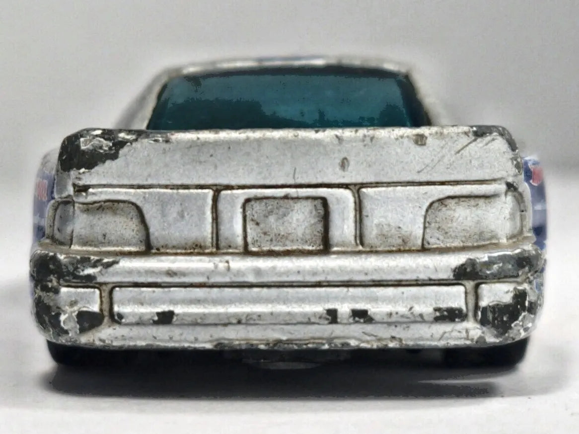 Ford Mustang Cobra Hot Wheels 1997 1:64 Nestlé Crunch Luzak Srebrny – zdjęcie 6