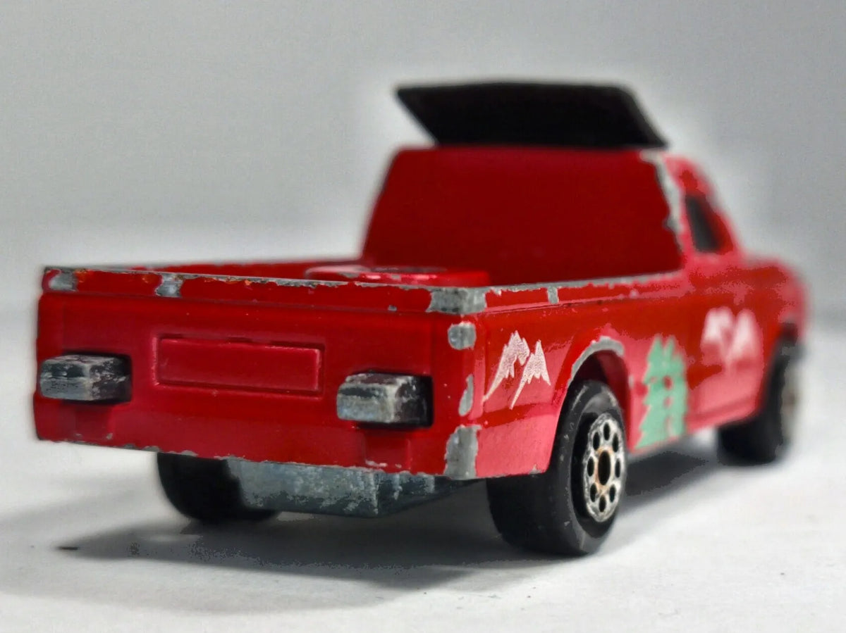 CAMPING CAR, Majorette, Vintage Die cast 112 270, Czerwony, 1:64, Resoraki – zdjęcie 6