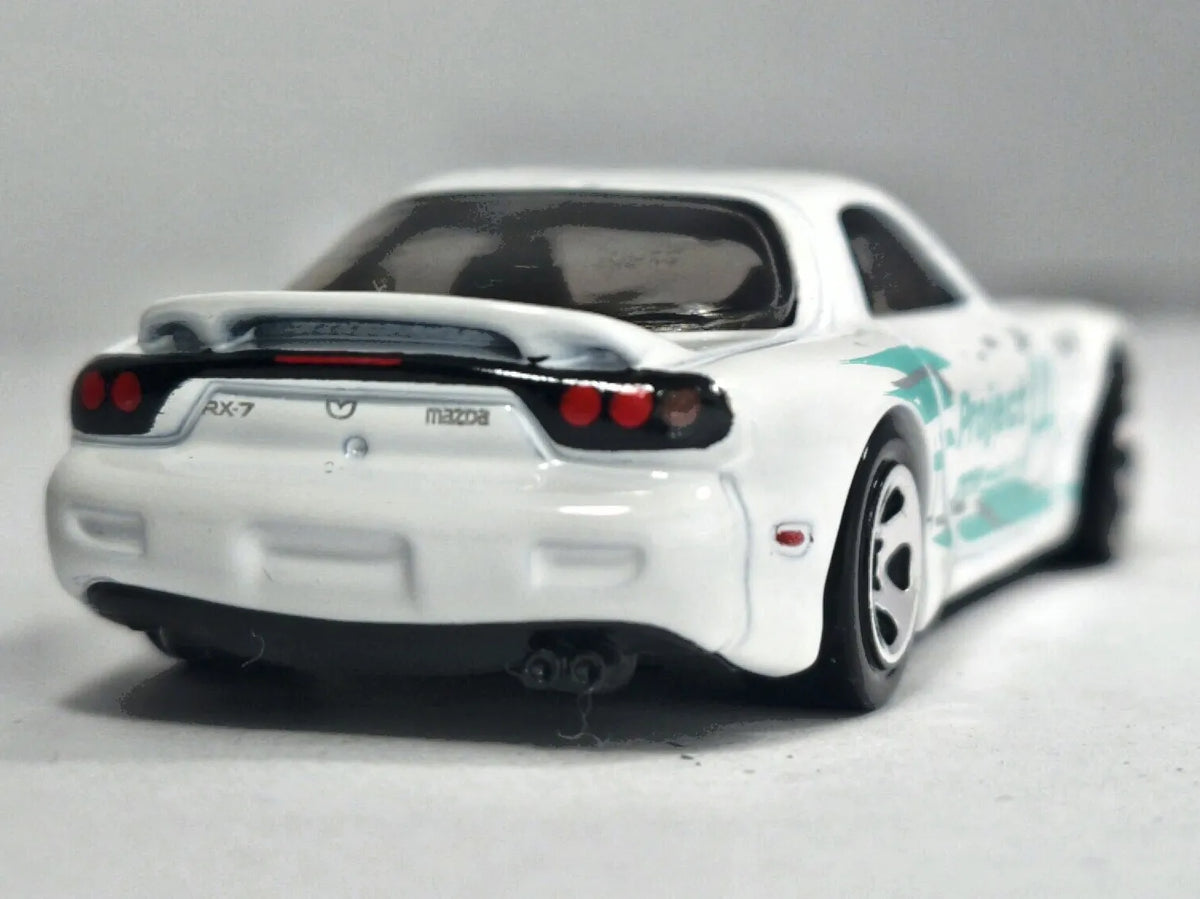 '95 MAZDA RX-7 Hot Wheels 2017 Biały 1:64 – zdjęcie 6