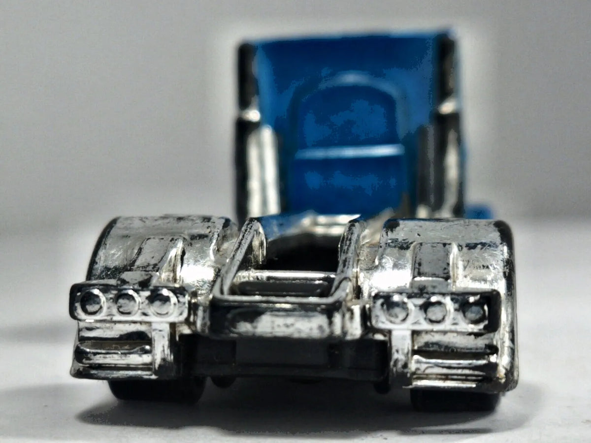 Fast-Bed Hauler Hot Wheels 2013 1:64 Luzak Niebieski – zdjęcie 6