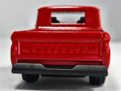 Chevrolet C10 Majorette 1:66 Pickup Czerwony Rod Squad – zdjęcie 6