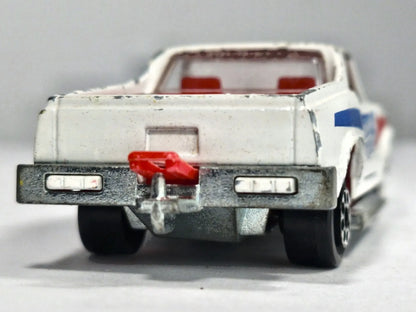 El Camino Ss Majorette '70 Biały 1:59 Made in France 2xMetal – zdjęcie 6