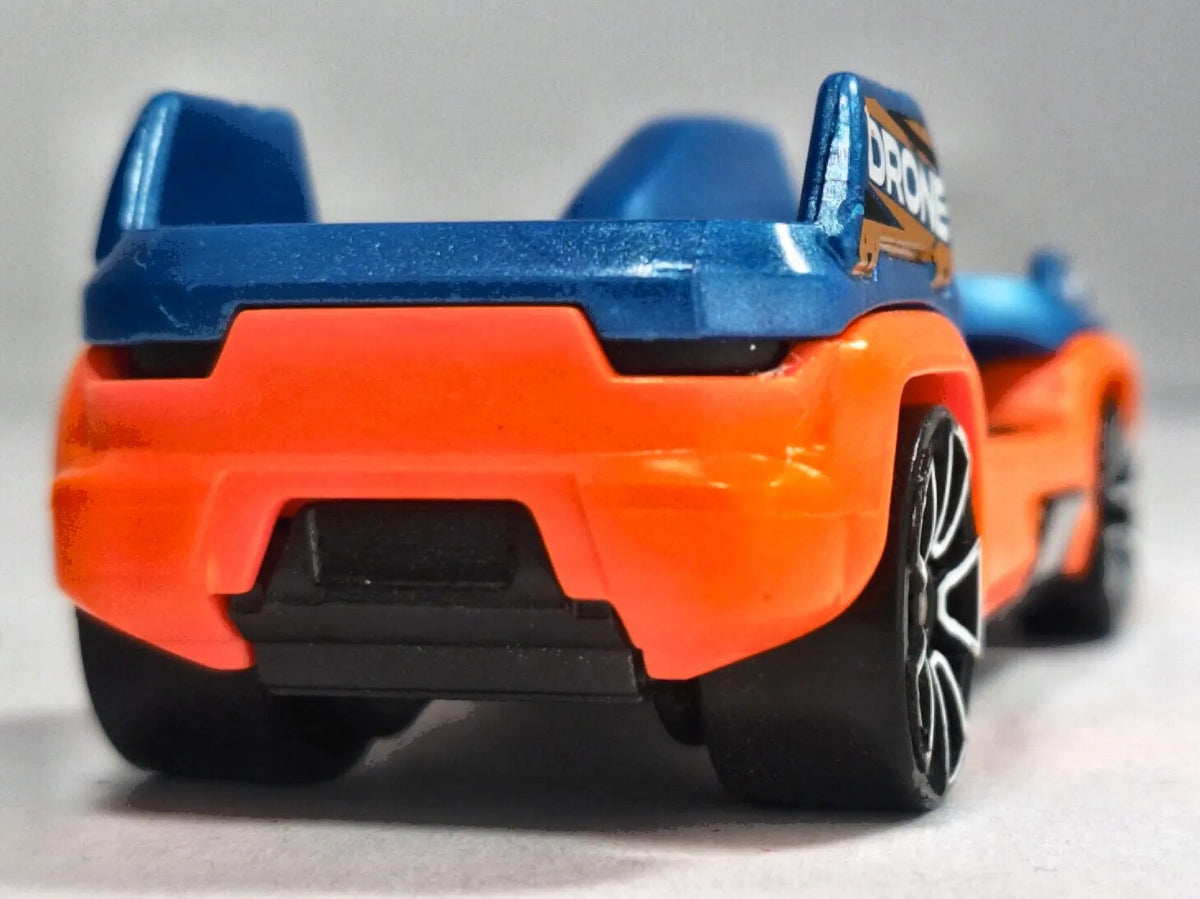 DRONE DUTY, Hot Wheels 2022, Die cast HCT43, Niebieski, 1:64, Resoraki – zdjęcie 6