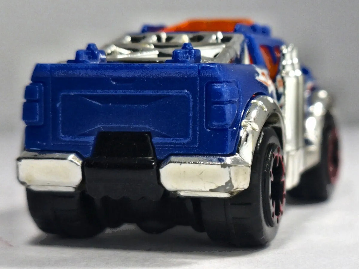 T-REX PICKUP, ZURU Metal Machines, Die cast, Niebieski, 1:64, Resoraki – zdjęcie 6