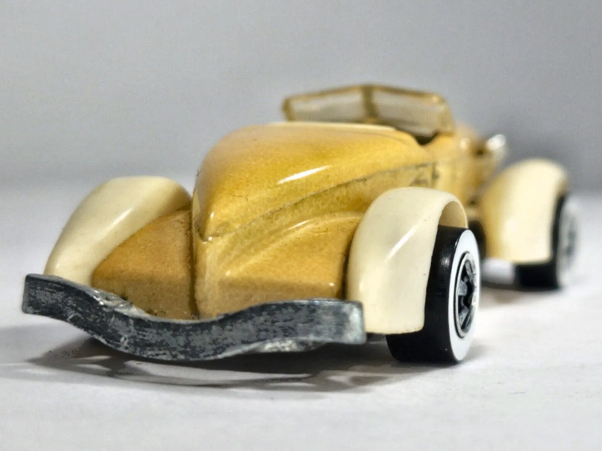 AUBURN 852 Whitewall Wheels Hot Wheels 1978 Złoty 1:64 2xMetal – zdjęcie 6