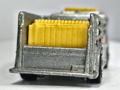 Fire Eater Hot Wheels 1976 1:64 Wóz strażacki Luzak Srebrny Straż pożarna – zdjęcie 6