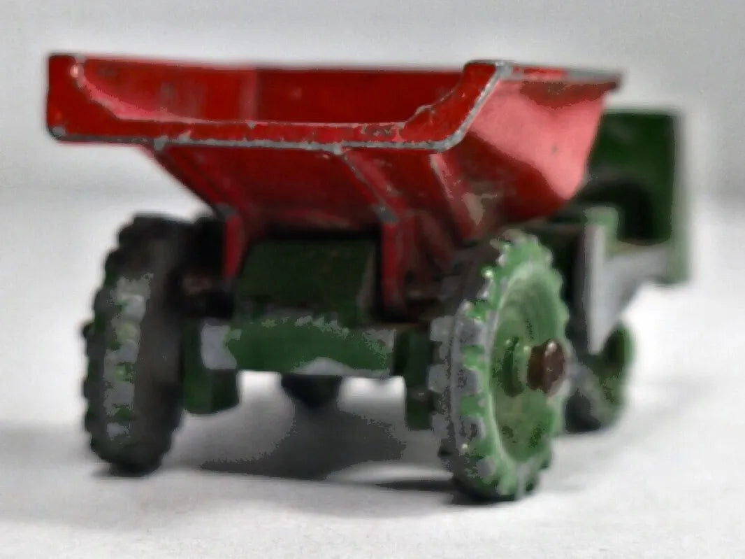 MUIR HILL SITE DUMPER Matchbox 1953 Zielony 1:70 Made in England – zdjęcie 6