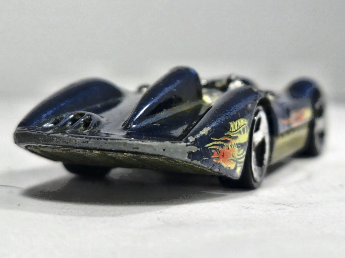 Turbolence Hot Wheels 1999 2000 First Editions 1:64 Luzak Niebieski 2xMetal – zdjęcie 6