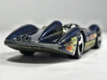 Turbolence Hot Wheels 1999 2000 First Editions 1:64 Luzak Niebieski 2xMetal – zdjęcie 6
